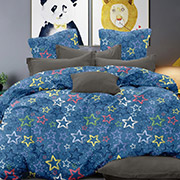Підліткова постільна білизна Зоряна акварель 101224 бязь-люкс Selena