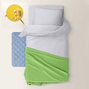 Дитячий вафельний плед-покривало Lime Waffle Weave Cosas