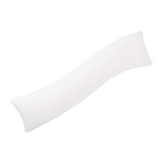 Наволочка для подушки S-form 40х130 см сатин Ideia біла на блискавці