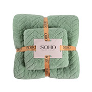 Набор полотенец из микрофибры 300 гм2 Green Soho