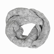 Снуд дитячий Коса 17х100 Art Knit сірий