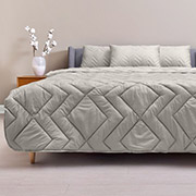 Ковдра літня антиалергенна Nordic Comfort Ideia сіра
