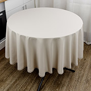 Скатертина кругла Kelly беж Прованс