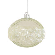 Іграшка новорічна Куля 8 см Паєтки Yes! Fun 973012