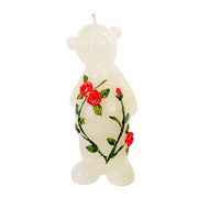 Свічка 7х6х15 см Ведмедик Lefard 065-142