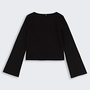 Джемпер для дівчинки ФТ64 супрем Бембі Y00-чорний