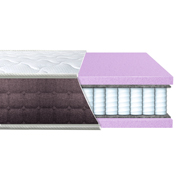 Матрац з незалежними пружинами BRAVE spring foam Eurosleep трикотаж