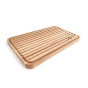 Дошка прямокутна вільха 39.5х24.2х2 см для нарізки хліба mz728268 MAZHURA