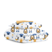 Дитяча постільна білизна в ліжечко ANIMALS CS7 Cosas синій