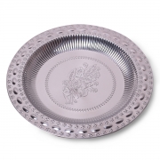 Піднос Kamille 40х3.5 см з нержавіючої сталі 4371