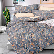 Постільна білизна Абстракція калейдоскоп бязь Selena 150572