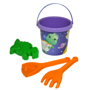 Набір для піску "Космозаври" 4 ел. з термонаклейкою, Tigres помаранчевий