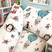 Комплект постільної білизни підлітковий Foxy SoundSleep бязь