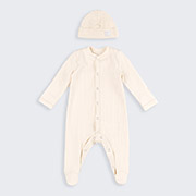 Комплект КП297 трикотаж-рубчик Bembi 200-молочний