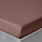 Простирадло на гумці Latte сатин-страйп Cosas висота 20 см