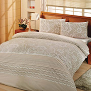 Постільна білизна Altinbasak ранфорс Natura cream