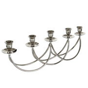 Підсвічник латунний на 5 свічок 41х15 см Home Trends 875-016