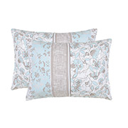 Набір із двох наволочок Затишок бязь Home Line капучино-ментол