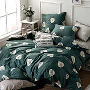 Комплект постільної білизни бязь люкс Selena Зелений чай 100608