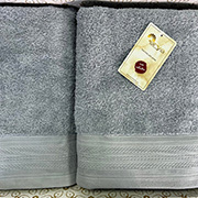 Набір махрових рушників жаккард Arya Touch світло-блакитний