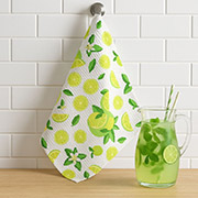 Набір із 3 кухонних вафельних рушників Lime Fresh SoundSleep білий