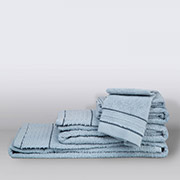 Махровий рушник Roya Irya mavi блакитний