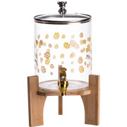 Лимонадниця на підставці з краном 3.6 л Happy Life HP-34-17