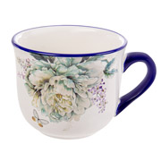 Бульйонниця керамічна 480 мл Флер Lefard 858-0080