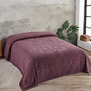 Махрове простирадло Орнамент винний Uniko Crown Home