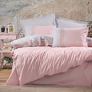 Постільна білизна Folk Art Mila Pembe ранфорс Cotton Box