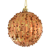 Куля новорічна 8 см Шоколадний каприз Yes! Fun 973061