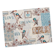 Серветка підставна під тарілку гобеленова Love you Fly Limaso EDEN468