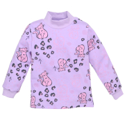 Гольф для дівчинки Татошка 0215202сіс рібана з підчосом фіолетовий