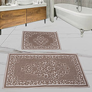 Набір килимків у ванну кімнату Sultana brown Diva