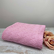 Плед Діно зигзаг Прованс рожевий