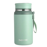 Термос з датчиком температури та ситечком 700 мл Fashion Yiwu HP-14-20GR оливковий