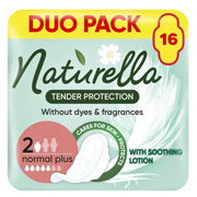 Прокладки гігієнічні 16 шт Naturella Ніжний Захист Normal Plus Duo 8700216045414