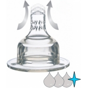 Соска силіконова динамічна (2 шт) каша Lovi 18/753