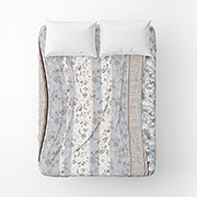 Простирадло Затишок бязь Home Line блакитно-бежевий