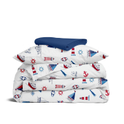 Дитяча постільна білизна в ліжечко MARINE CS1 Cosas синій