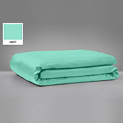 Простирадло MirSon бязь 11-2208 Mint бірюзова