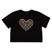 Футболка для дівчинки ФТ3 супрем Бембі Y00-чорний