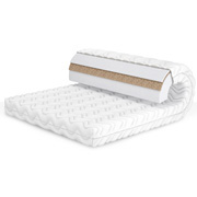 Матрац двосторонній ортопедичний Лідс Кокос Matroluxe у скрутці