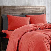 Підковдра бязева Monochrom Coral SoundSleep коралова