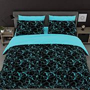 Постельное белье Бирюзовый блюз 101233 бязь-люкс Selena