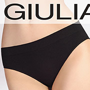 Жіночі чорні трусики сліп Slip Basic Giulia nero