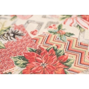 Скатерть гобеленовая Новогодняя с люрексом Villa Grazia Новогодний сувенир 140Х260 см BerryMantel-140x260