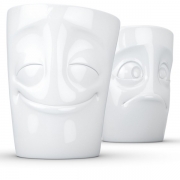 Набір порцелянових чашок без ручок 2х350 мл Cheery and Sulking Tassen TASS12801/TU білий