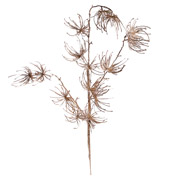 Гілка декоративна 81 см Айстра Новорічна Yes! Fun 974565 золото гліттер