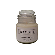 Свічка 100г з ароматом Cinnamon Bun Savour